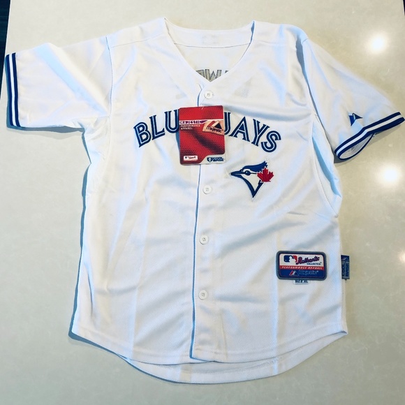 Vintage Majestic Blue Jays jersey (home) - Picture 1 of 5